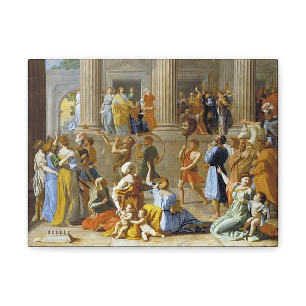 13951173329978860133_2048-1.jpeg The Triumph of David - Nicolas Poussin (c. 1630) - Classical Canvas Print