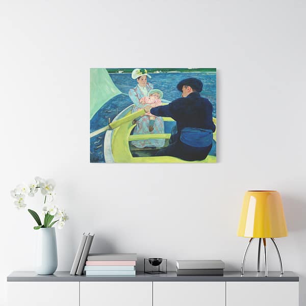 14747283539217295751_2048.jpeg The Boating Party - Mary Cassatt (c. 1893-94) - Impressionist Canvas Print