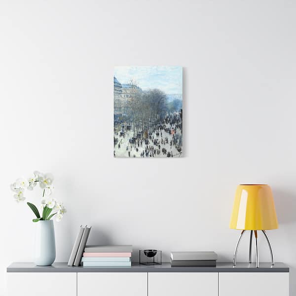 14761434034159051865_2048.jpeg The Boulevard des Capucines - Claude Monet (1873-74) - Impressionist Canvas Print