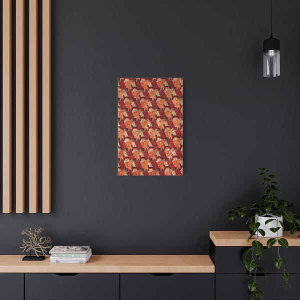 15072509764445200731_2048.jpeg Purple, Red, Orange and Cream Geometric Design (c. 1923) - Art Deco Canvas Print
