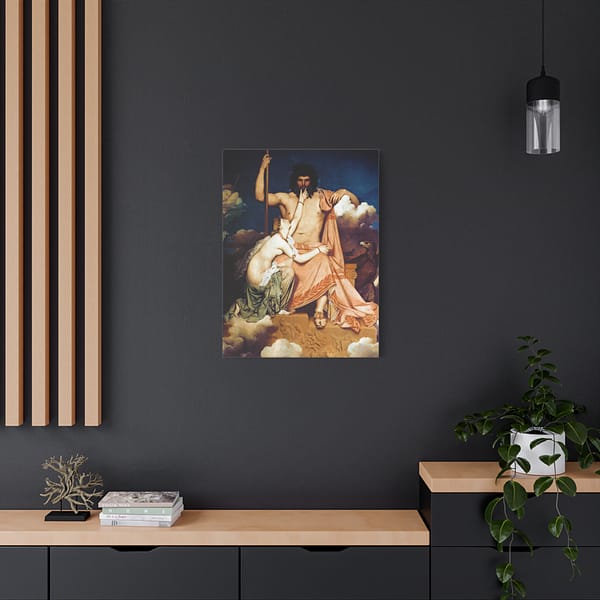 15210564358081773743_2048.jpeg Jupiter and Thetis - Jean-Auguste-Dominique Ingres (1811) - Classical Canvas Print