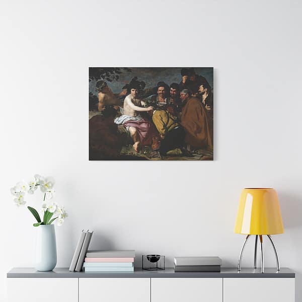 15273680683944179027_2048.jpeg The Triumph of Bacchus - Diego Velázquez (c. 1628-1629) - Classical Canvas Print