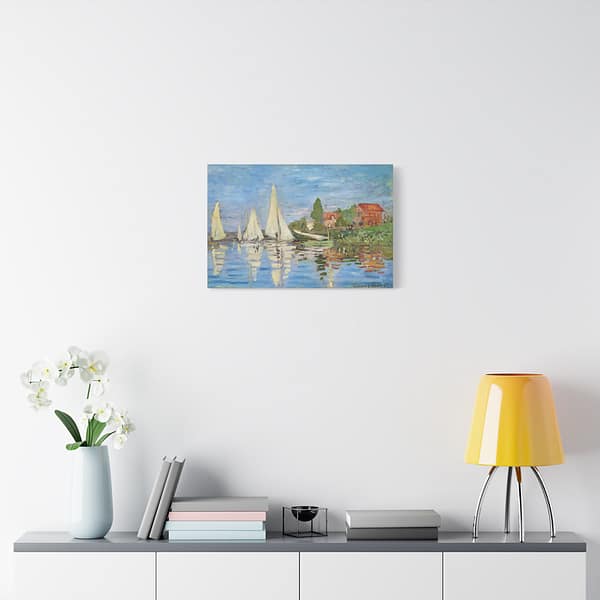 1558611573114679217_2048.jpeg Regatta at Argenteuil - Claude Monet (1872) - Impressionist Canvas Print