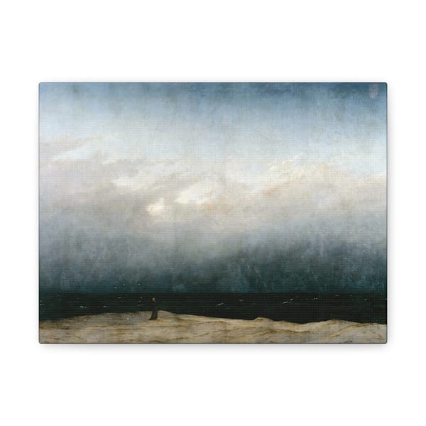 15640456479627969072_2048.jpeg The Monk by the Sea - Caspar David Friedrich (c. 1808-1810) - Romantic Canvas Print