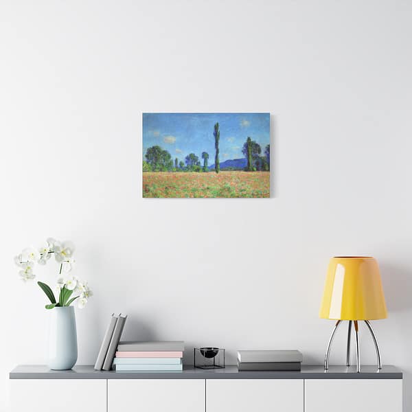 15655956383960708678_2048.jpeg Poppy Field (Giverny) - Claude Monet (c. 1890-91) - Impressionist Canvas Print