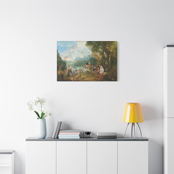 16300341824377868362_2048.jpeg The Embarkation for Cythera - Jean-Antoine Watteau (1717) - Classical Canvas Print