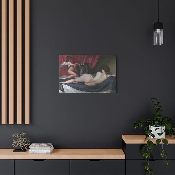 16739548547856825490_2048.jpeg Rokeby Venus (Venus at Her Mirror) - Diego Velázquez (c. 1647-1651) - Classical Canvas Print