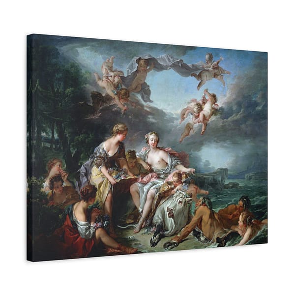 16769062942841995925_2048.jpeg The Abduction of Europa - François Boucher (c. 1747) - Classical Canvas Print