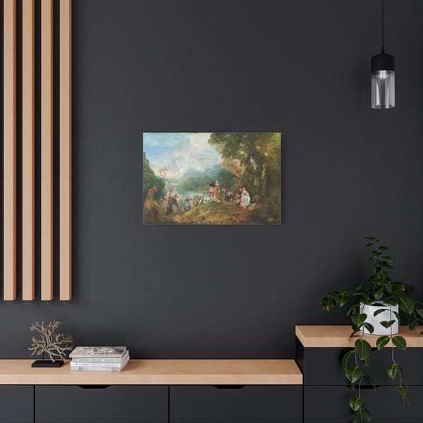 17500241420598136841_2048.jpeg The Embarkation for Cythera - Jean-Antoine Watteau (1717) - Classical Canvas Print