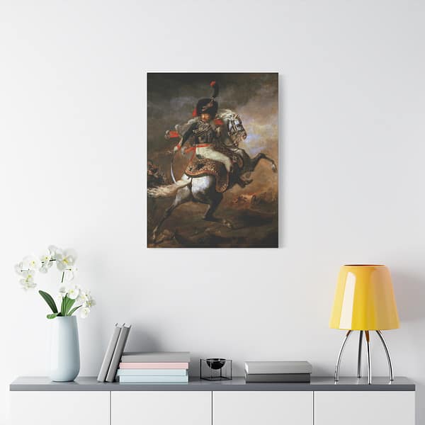 17951074379801856762_2048.jpeg The Charging Chasseur - Théodore Géricault (1812) - Classical Canvas Print