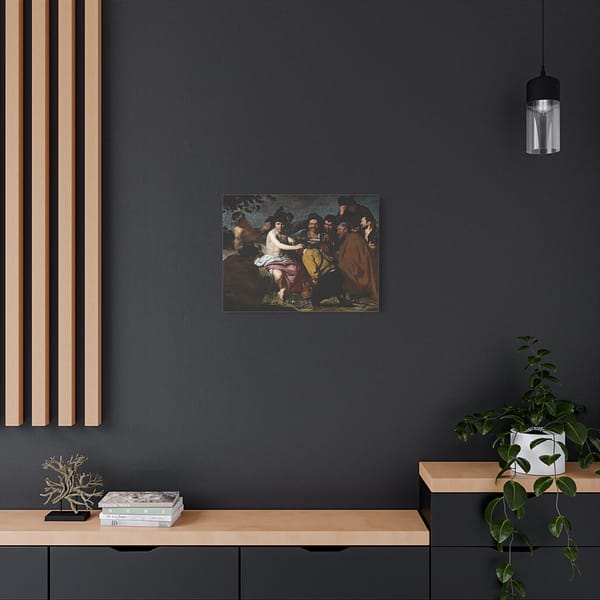 2159212818689600273_2048.jpeg The Triumph of Bacchus - Diego Velázquez (c. 1628-1629) - Classical Canvas Print