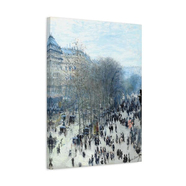 2322152267648011057_2048.jpeg The Boulevard des Capucines - Claude Monet (1873-74) - Impressionist Canvas Print