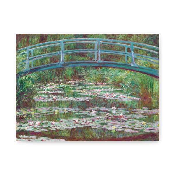 247579807581204874_2048.jpeg The Japanese Footbridge - Claude Monet (1899) - Impressionist Canvas Print
