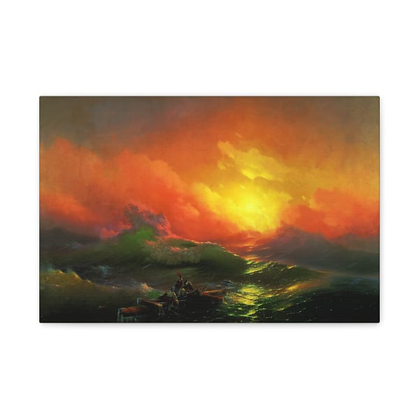 2502964474768442854_2048.jpeg The Ninth Wave - Ivan Aivazovsky (1850) - Classical Canvas Print