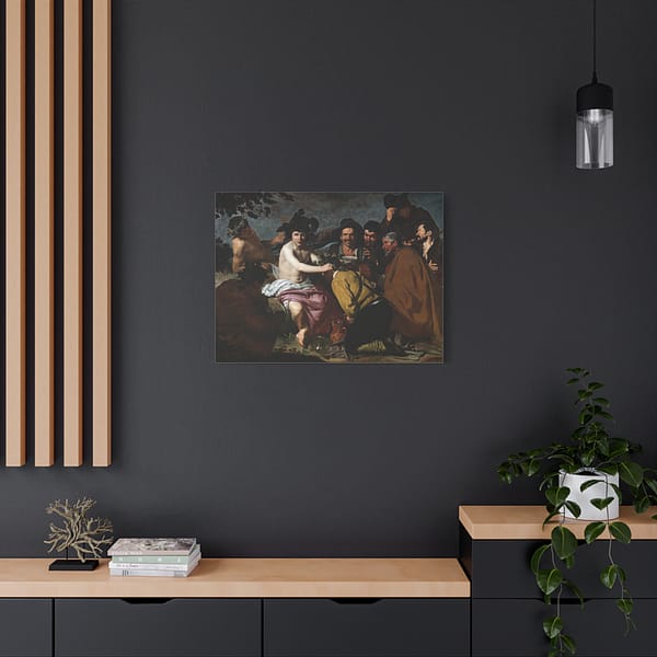 2738369983959812087_2048.jpeg The Triumph of Bacchus - Diego Velázquez (c. 1628-1629) - Classical Canvas Print