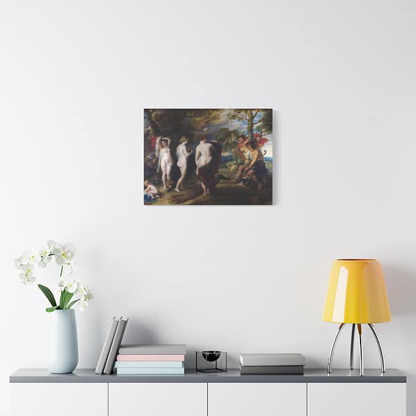 2803651964052916571_2048.jpeg The Judgment of Paris - Peter Paul Rubens (c. 1636) - Classical Canvas Print