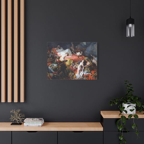3288752600142810101_2048.jpeg The Death of Sardanapalus - Eugène Delacroix (1827) - Classical Canvas Print