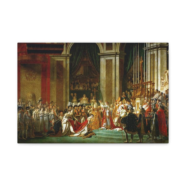 3345094204525025895_2048.jpeg The Coronation of Napoleon - Jacques-Louis David (1805-1807) - Classical Canvas Print