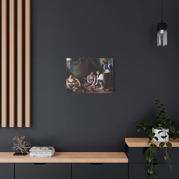 4579576139136988783_2048.jpeg Women of Algiers in Their Apartment - Eugène Delacroix (1834) - Classical Canvas Print