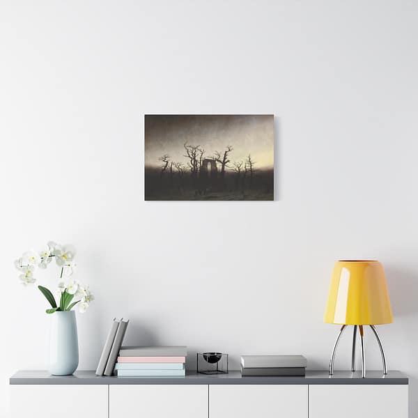 5509366557649988451_2048.jpeg Abbey in the Oakwood - Caspar David Friedrich (c. 1809-1810) - Romantic Canvas Print