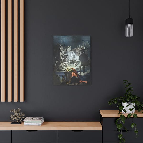 6117837149125994514_2048.jpeg The Dream of Ossian - Jean-Auguste-Dominique Ingres (1813) - Classical Canvas Print