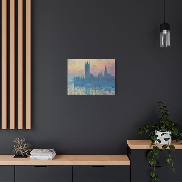 6508355388875327566_2048-1.jpeg The Houses of Parliament, Sunset - Claude Monet (1903) - Impressionist Canvas Print