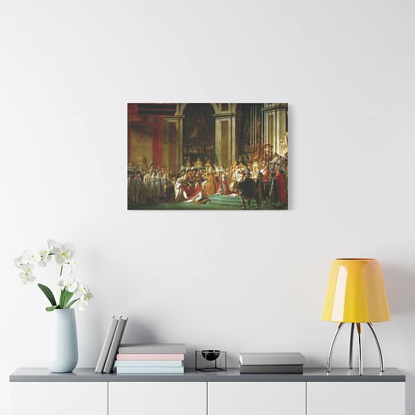 7564079869773366794_2048.jpeg The Coronation of Napoleon - Jacques-Louis David (1805-1807) - Classical Canvas Print