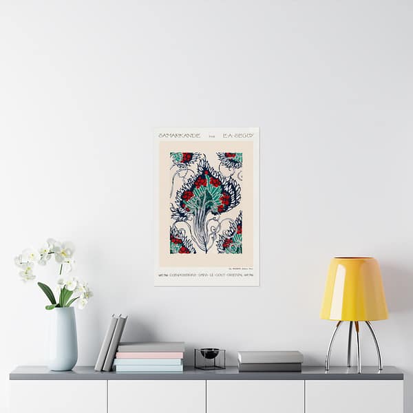 10234747130015117819_2048.jpeg Botanical Pochoir Pattern in Oriental style - E. A. Séguy (1914) - Art Nouveau Poster Print