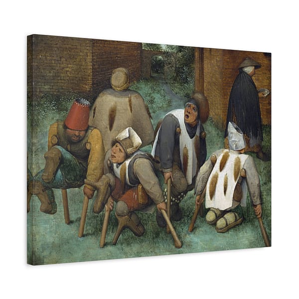 10255622098444018506_2048.jpeg The Beggars - Pieter Bruegel the Elder (1568) - Renaissance Canvas Print