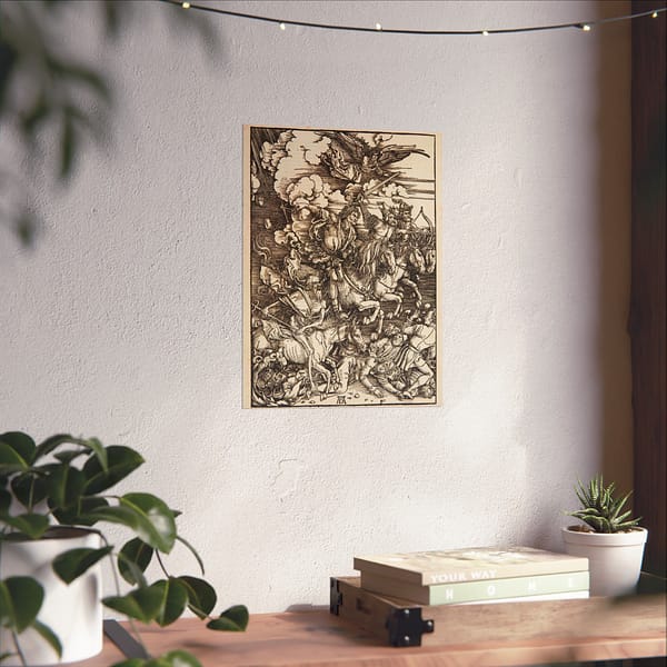 10257021639158857242_2048.jpeg The Four Horsemen of the Apocalypse - Albrecht Dürer (1498) - Renaissance Poster Print