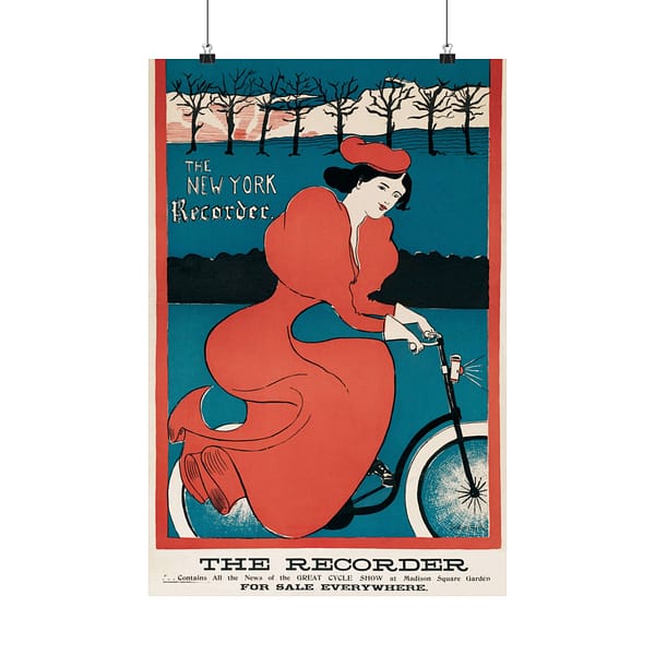 10332647035792331598_2048.jpeg The New York Recorder - G. F. Scotson-Clark (1895) - Art Nouveau Poster Print