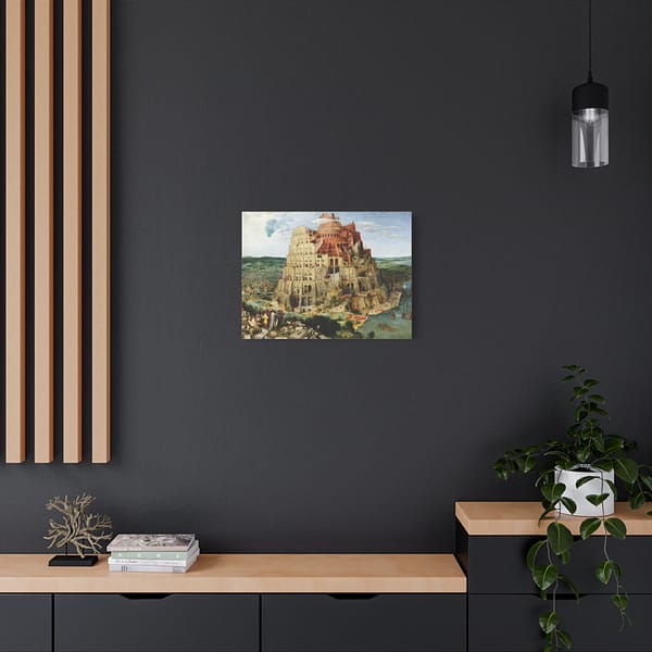 10365514046378263003_2048.jpeg The Tower of Babel - Pieter Bruegel the Elder (1563) - Renaissance Canvas Print