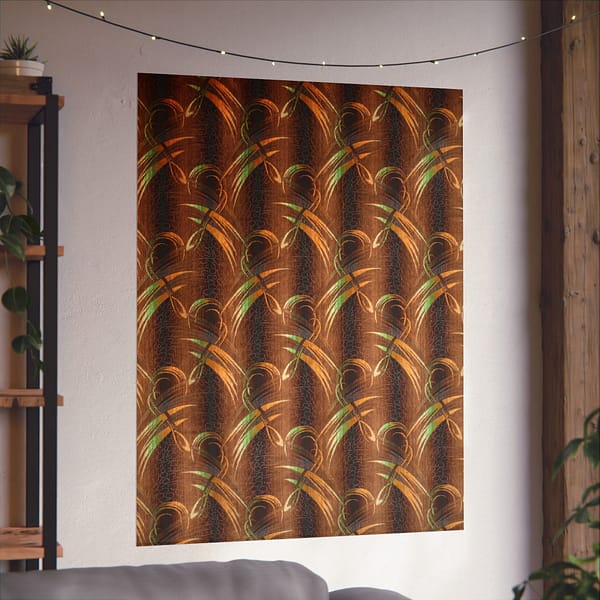 10491624863696438090_2048.jpeg Stylized Leaf Velvet Fabric Pattern (c. 1930s) - Art Deco Poster Print