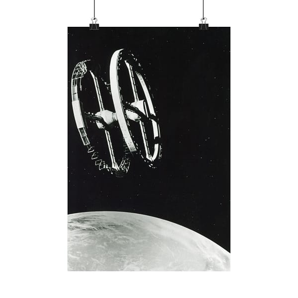 10563931266515013449_2048.jpeg 2001: A Space Odyssey Space Station - NASA (1968) - Space Age Poster Print