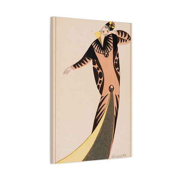 10708134307575583452_2048.jpeg Postcard from the Wiener Werkstätte No. 853 - Otto Lendecke and Wiener Werkstätte (1912) - Art Deco Canvas Print