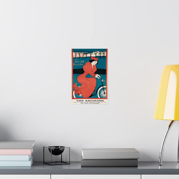 11001657259229214062_2048.jpeg The New York Recorder - G. F. Scotson-Clark (1895) - Art Nouveau Poster Print