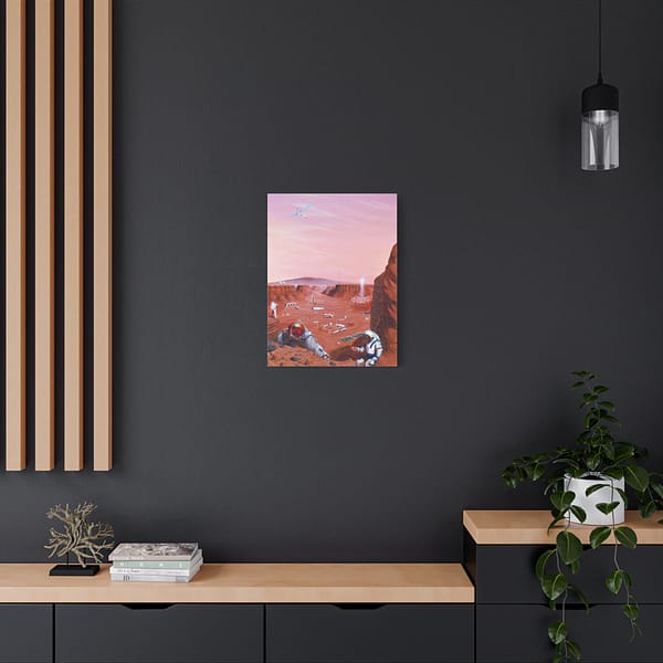 11179129166871622323_2048.jpeg Exploration of the Surface of Mars - NASA (2005) - Space Age Canvas Print