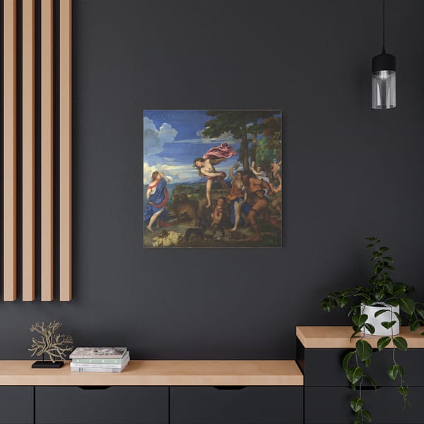 11180993708746721825_2048.jpeg Bacchus and Ariadne - Titian (c. 1520-23) - Renaissance Canvas Print
