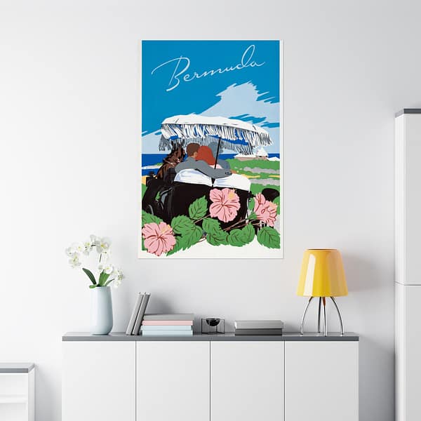 11260107810122376953_2048.jpeg Bermuda - Adolph Treidler (c. 1940-50) - Vintage Travel Poster Print