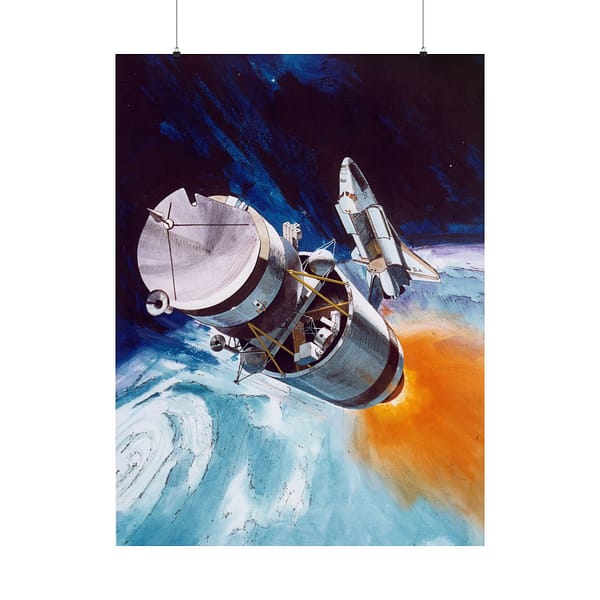 11447284285072652226_2048.jpeg Solar Polar Spacecraft Concept - NASA (1978) - Space Age Poster Print