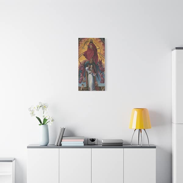 11576648795560221813_2048.jpeg The Beaune Altarpiece (The Last Judgement) - Center Panel - Rogier van der Weyden (c. 1443-51) - Medieval Canvas Print