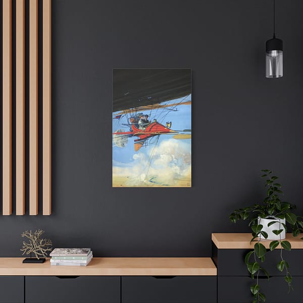11607403289885523455_2048.jpeg Vintage Air Travel - Harry Grant Dart - Vintage Art Canvas Print