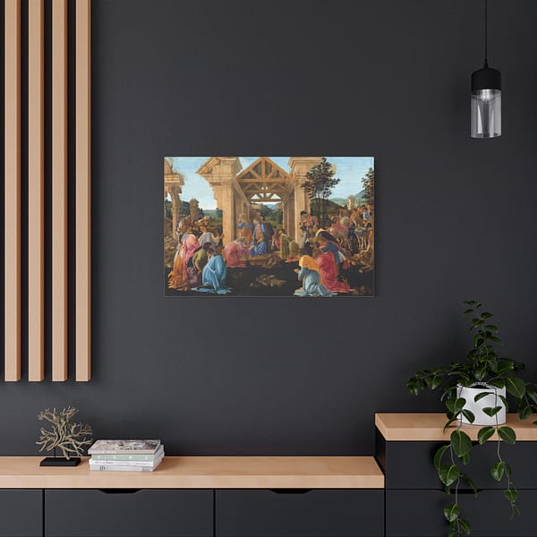 11637542416003999398_2048.jpeg Adoration of the Magi - Sandro Botticelli (c. 1478-82) - Renaissance Canvas Print
