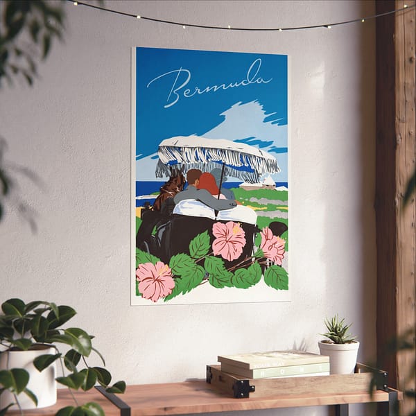 11647155210227427759_2048.jpeg Bermuda - Adolph Treidler (c. 1940-50) - Vintage Travel Poster Print