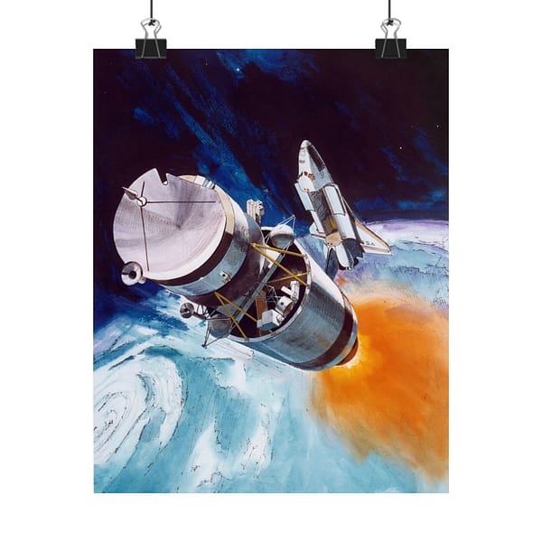 11648553444379148115_2048.jpeg Solar Polar Spacecraft Concept - NASA (1978) - Space Age Poster Print
