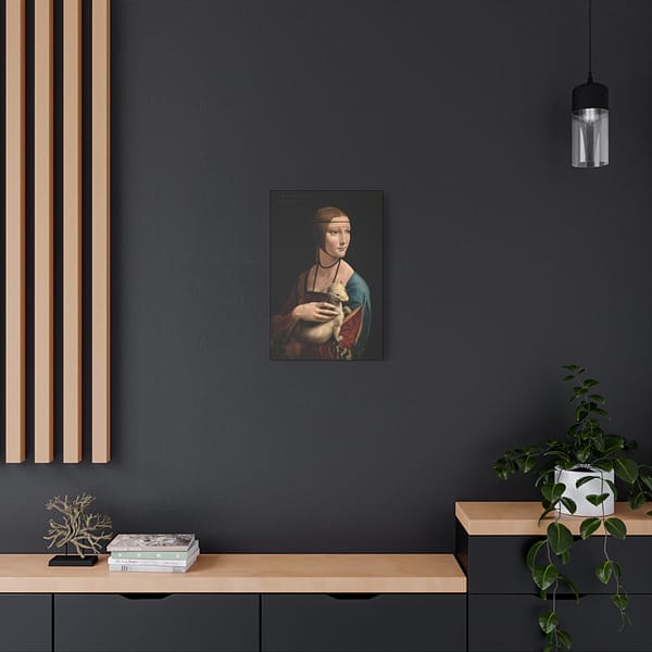 11692089590569235150_2048.jpeg Lady with an Ermine - Leonardo da Vinci (c. 1489-91) - Renaissance Canvas Print
