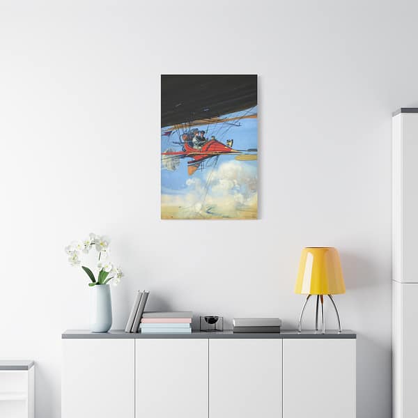 11746895765573894268_2048.jpeg Vintage Air Travel - Harry Grant Dart - Vintage Art Canvas Print