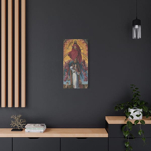 12081724394541569775_2048.jpeg The Beaune Altarpiece (The Last Judgement) - Center Panel - Rogier van der Weyden (c. 1443-51) - Medieval Canvas Print
