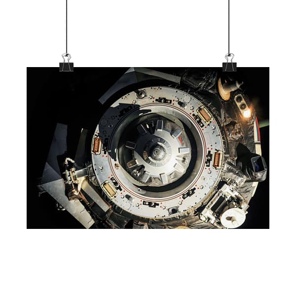 12146660920351115429_2048.jpeg Soyuz TMA-09M Spacecraft - NASA (2013) - Space Age Poster Print