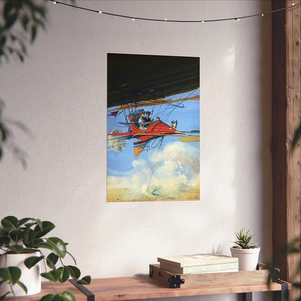 12195653602552079210_2048.jpeg Vintage Air Travel - Harry Grant Dart - Vintage Art Poster Print